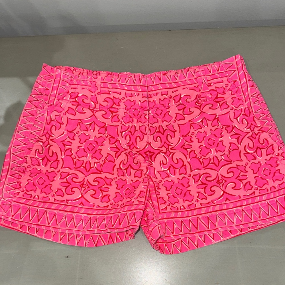 Vineyard Vines Pink Patterned Women's Shorts